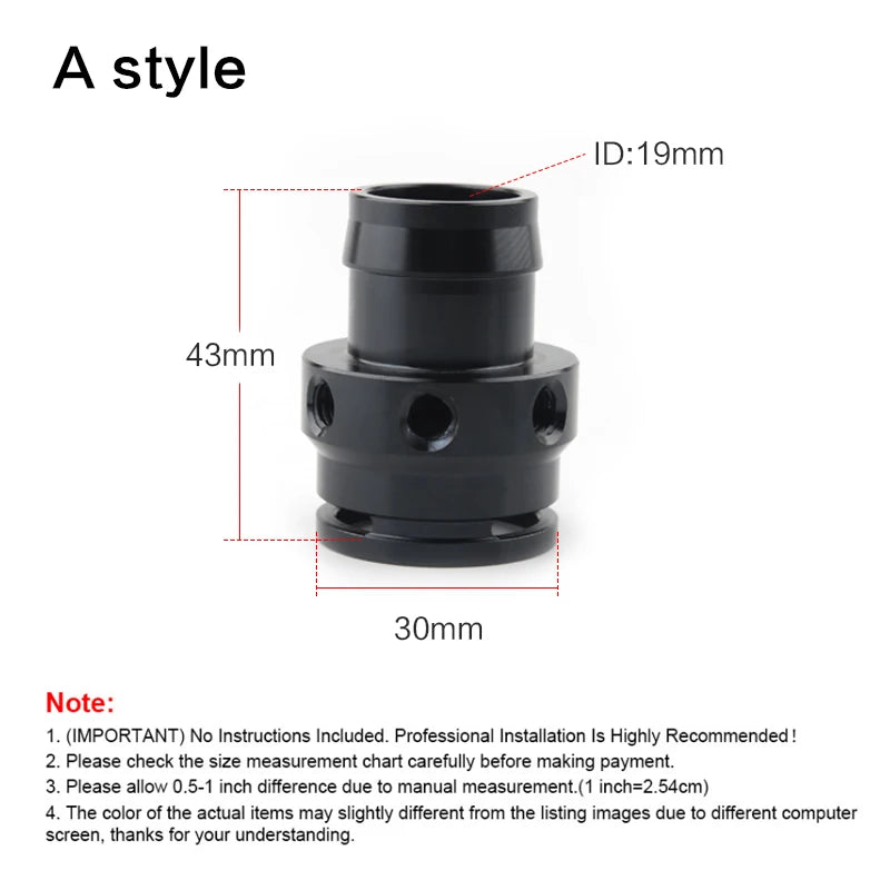 Rennvorn Turbo Boost Tap Adapter – EA888 / EA113
