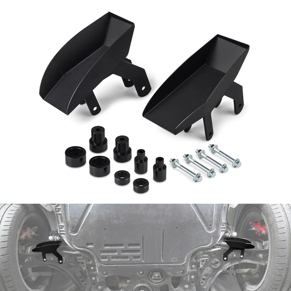 Rennvorn Brake Cooling Deflector Kit – VW Golf MK7 GTI/R