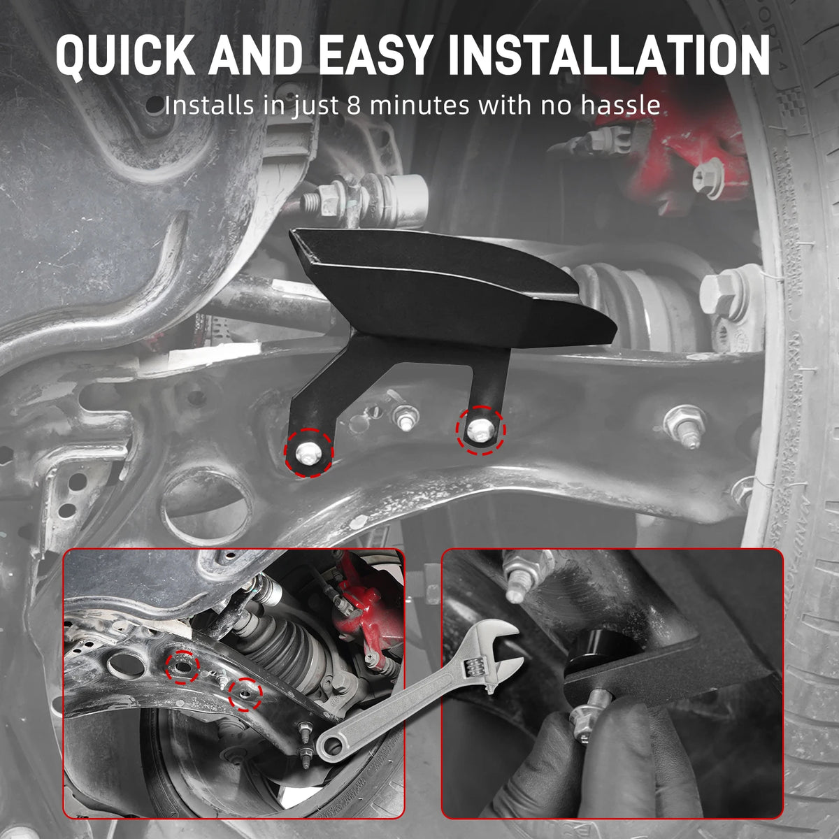 Rennvorn Brake Cooling Deflector Kit – VW Golf MK7 GTI/R